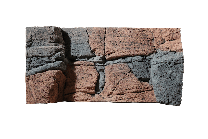 BackToNature Rocky taust 60x30(h)cm