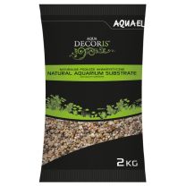 Aquael põhjakruus multicolor natural 1,4-2mm, 2 kg