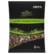 Aquael põhjakruus multicolor natural 5-10mm, 2 kg