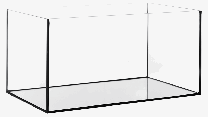 Akvaarium 45l, 50x30x30