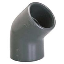 PVC põlv 45° d 20