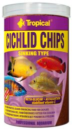Tropical Cichlid Chips 1000ml / 520g