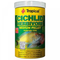 Tropical Cichlid Herbivore M pellet 1000ml / 360g