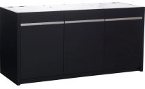 MOVE kapp 160x60x79 cm, must