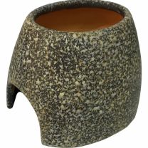 Keraamiline sägaliste koobas roheline 16x13x10,5cm