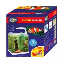 AquaNova nanoakvaarium  10L valge