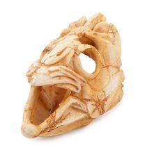 Kunstdekoratsioon kala pealuu 10 cm